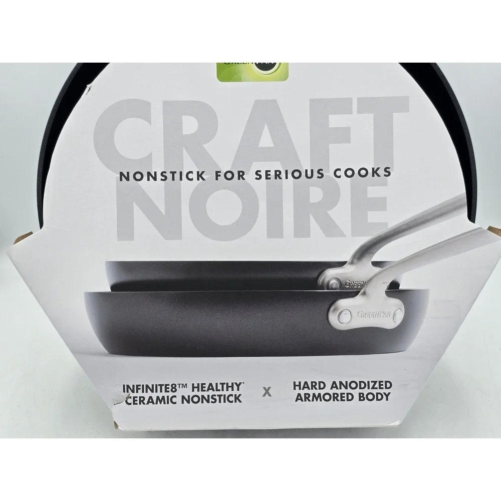 NEW GreenPan Craft Noire 10